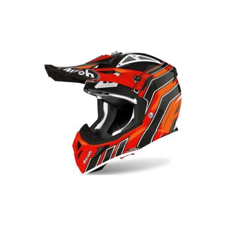 AIROH AVIATOR ACE – ART ORANGE GLOSS