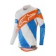 ALPINESTARS RACER TECH ATOMIC JERSEY BLANCO / AZUL