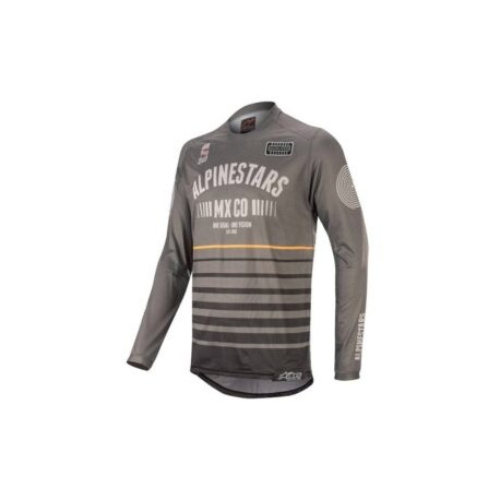 ALPINESTARS RACER TECH FALGSHIP JERSEY GRIS