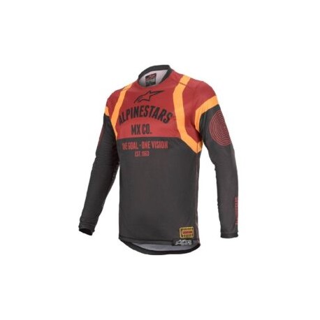 ALPINESTARS RACER TECH FALGSHIP JERSEY ROJO / NEGRO