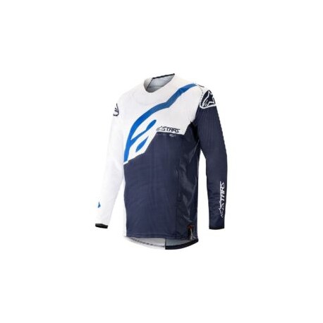 ALPINESTARS TECHSTAR FACTORY JERSEY BLANCO / AZUL