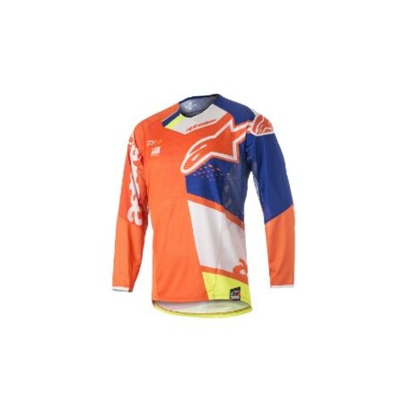 ALPINESTARS TECHSTAR FACTORY JERSEY NARANJA / AZUL