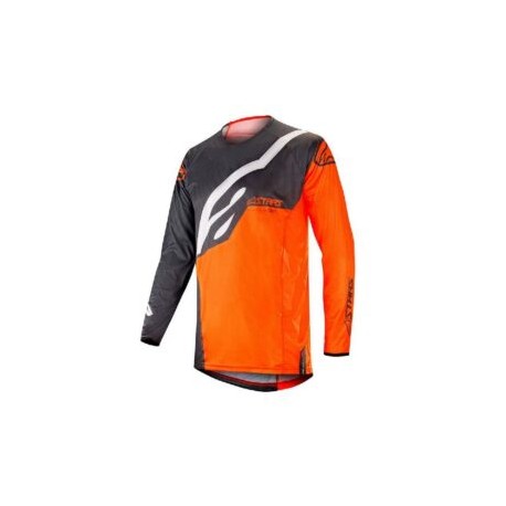 ALPINESTARS TECHSTAR FACTORY JERSEY NEGRO / NARANJA