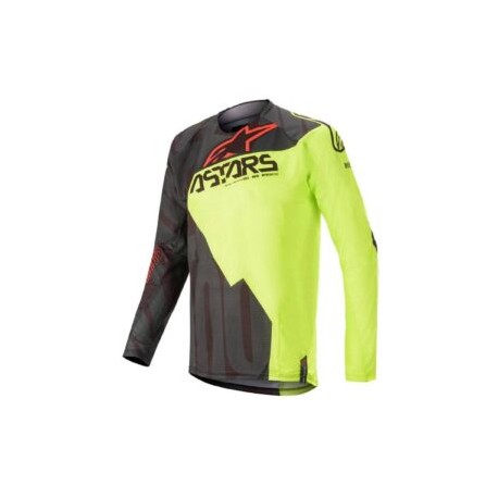 ALPINESTARS TECHSTAR FACTORY JERSEY NEGRO / VERDE