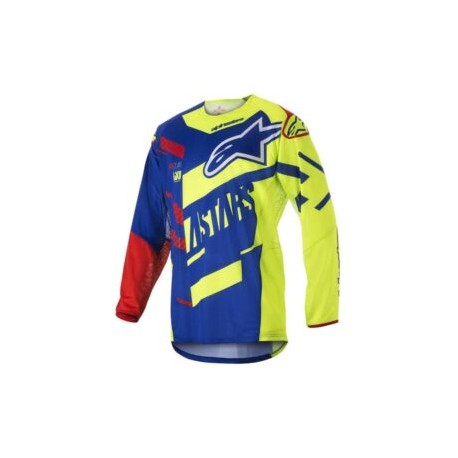 ALPINESTARS TECHSTAR SCREAMER JERSEY AZUL / VERDE