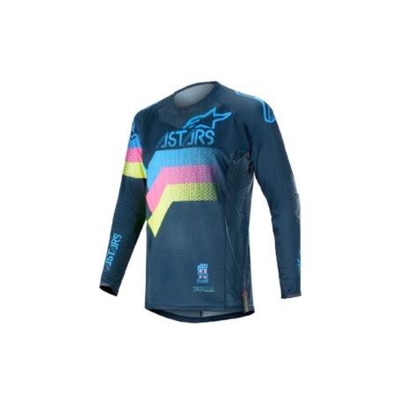 ALPINESTARS TECHSTAR VENOM JERSEY AZUL