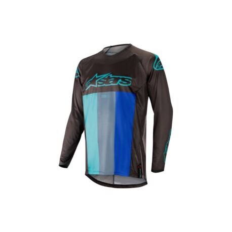 ALPINESTARS TECHSTAR VENOM JERSEY NEGRO / AZUL