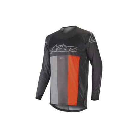 ALPINESTARS TECHSTAR VENOM JERSEY NEGRO / GRIS