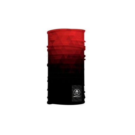 BANDANA IMMORTALE SHIELD NEGRO / ROJO