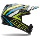 BELL MX-9 TAGGER SCRUB VERDE / AZUL / BLANCO