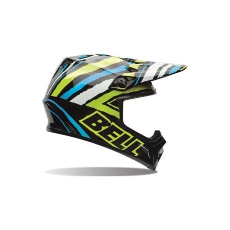 BELL MX-9 TAGGER SCRUB VERDE / AZUL / BLANCO
