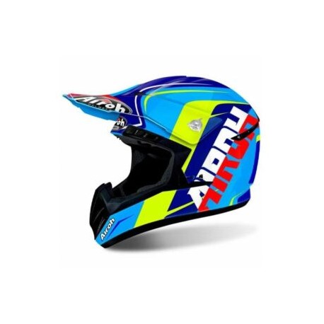 CASCO AIROH SWITCH SIGN AZUL