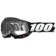 GOGGLES 100% ACCURI 2 NEGRO – LENTE TRANSPARENTE