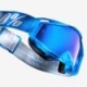 GOGGLES 100% RACECRAFT AZUL MONOBLOCK – LENTE AZUL