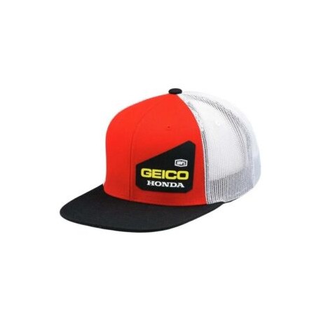 GORRA TRUCKER BOND GEICO HONDA ROJO