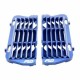 PROTECTOR DE RADIADOR FLO AZUL KTM / HUSQVARNA