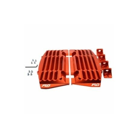 PROTECTOR DE RADIADOR FLO NARANJA KTM / HUSQVARNA