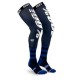 REV KNEE BRACE PERFORMANCE MOTO SOCKS NAVY / BLANCO