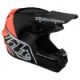 TROY LEE DESIGNS GP HELMET BLOCK BLACK / ORANGE