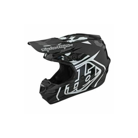 TROY LEE DESIGNS GP HELMET OVERLOAD BLACK / GRAY