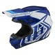 TROY LEE DESIGNS GP HELMET OVERLOAD BLUE / WHITE