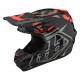 TROY LEE DESIGNS GP HELMET OVERLOAD CAMO BLACK / ROCKET RED