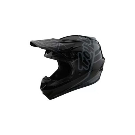 TROY LEE DESIGNS GP HELMET SILHOUETTE BLACK / GRAY