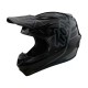 TROY LEE DESIGNS GP HELMET SILHOUETTE BLACK / GRAY