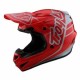 TROY LEE DESIGNS GP HELMET SILHOUETTE RED / SILVER