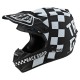 TROY LEE DESIGNS SE4 POLYACRYLITE CHECKER BLACK / WHITE