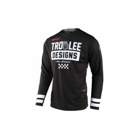JERSEY PEACE & WHEELIES NEGRO